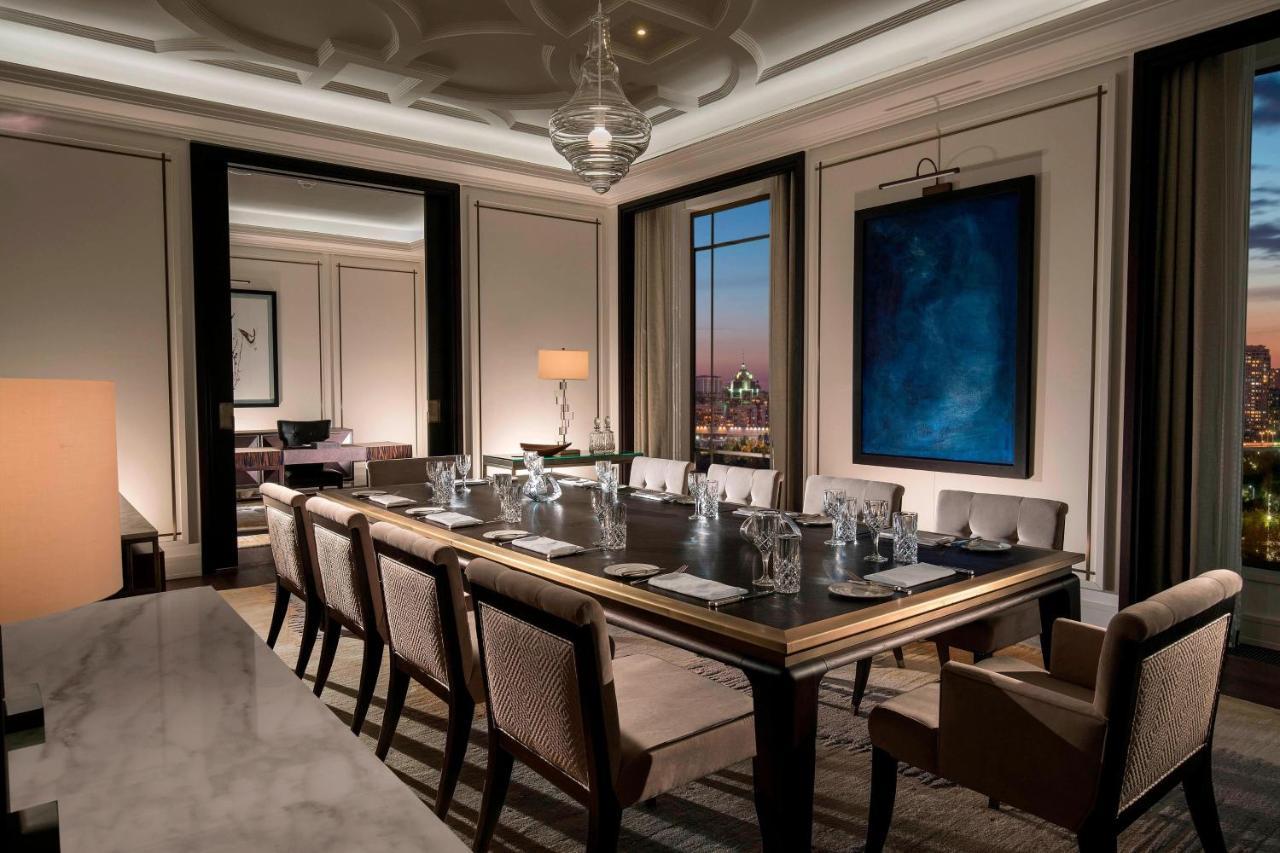 Hotel The St. Regis Astana Exteriér fotografie The dining room