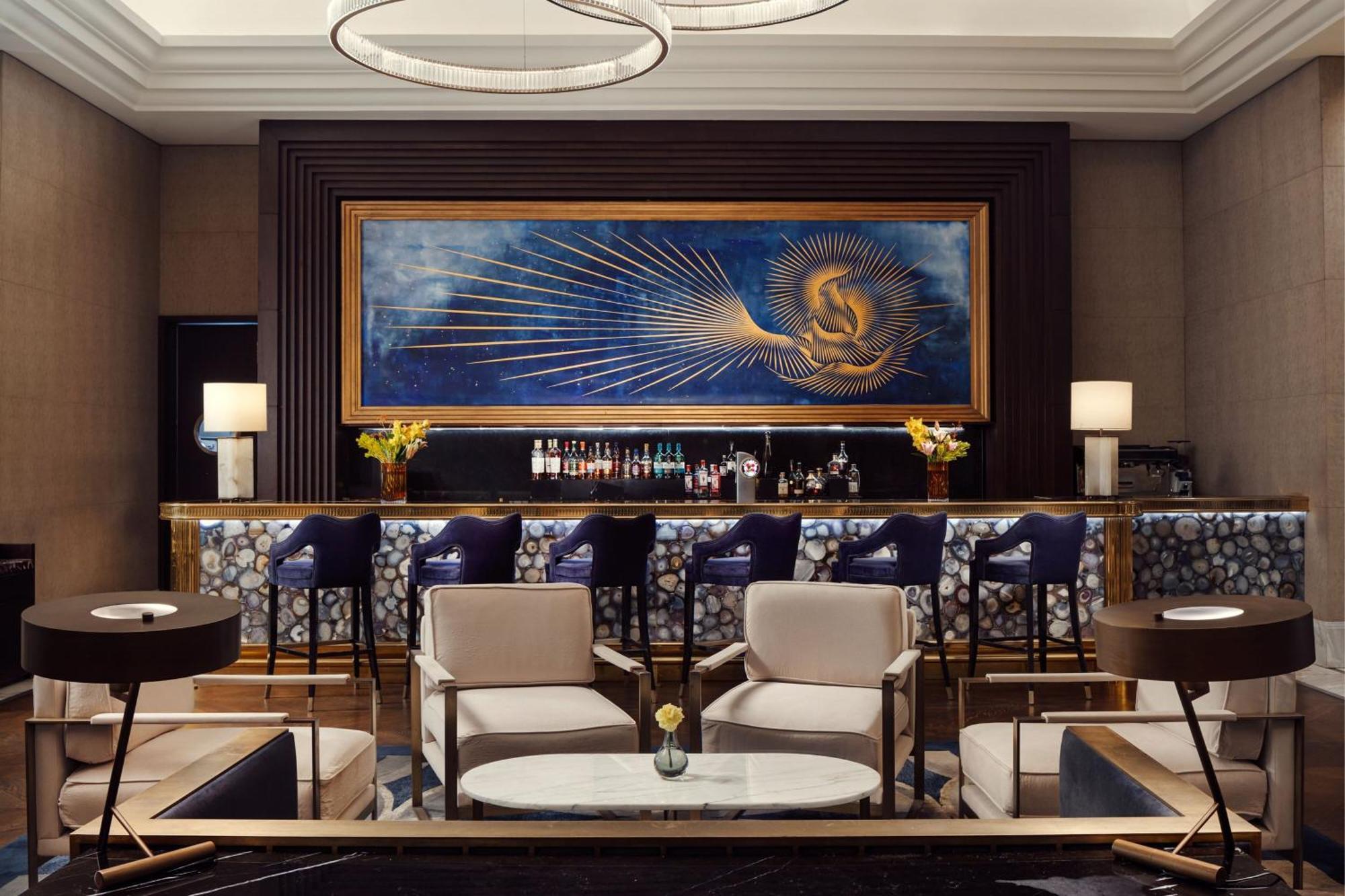 Hotel The St. Regis Astana Exteriér fotografie The bar at the hotel