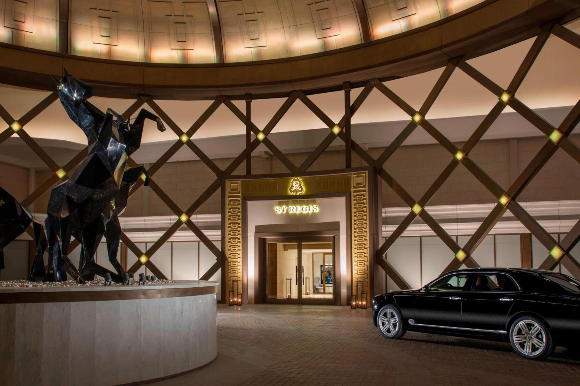 Hotel The St. Regis Astana Exteriér fotografie Entrance to the St Regis Istanbul